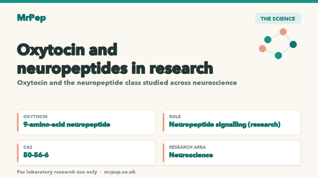 Oxytocin and neuropeptides in research
